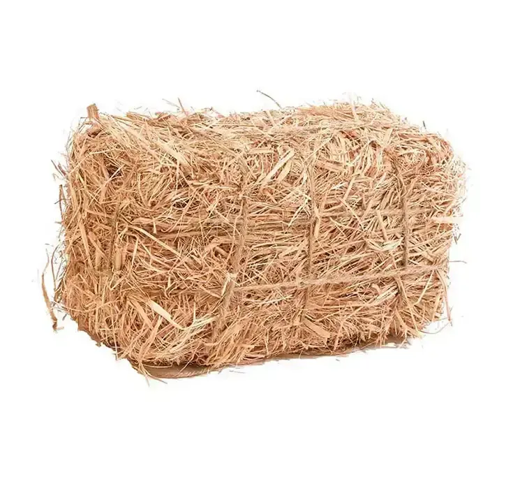 Kunstig halmballe til dekoration af styropor med strå
