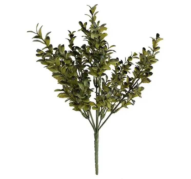 Liguster kunstig gren af plast i grøn