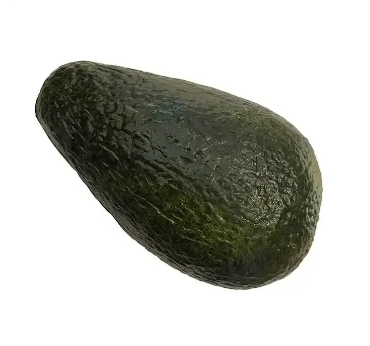 Kunstig avocado af plast