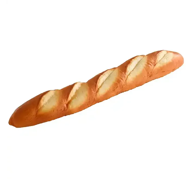 Kunstig baguette flute af plast