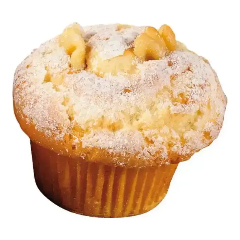 Muffins kunstige af plast i tre forskellige varianter close 2