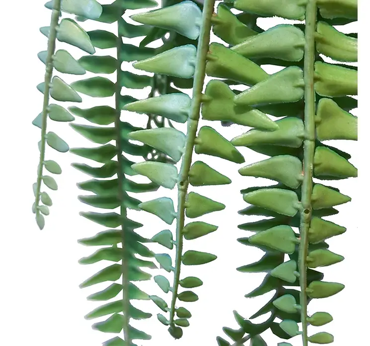 Bregne Bosten kunstig plante af plast i grøn 105cm closeup