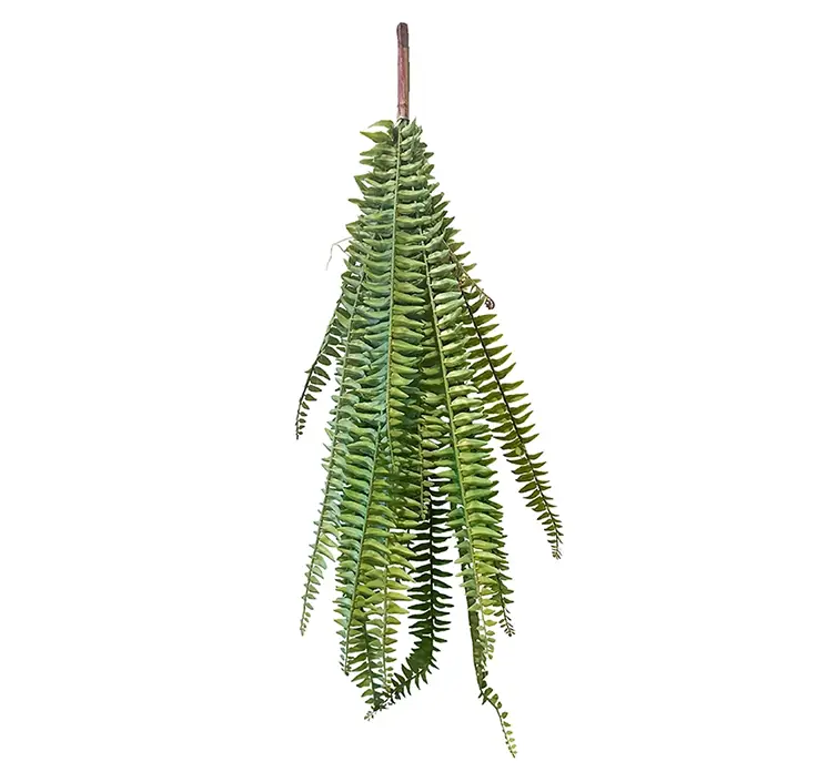 Bregne Bosten kunstig plante af plast i grøn 105cm