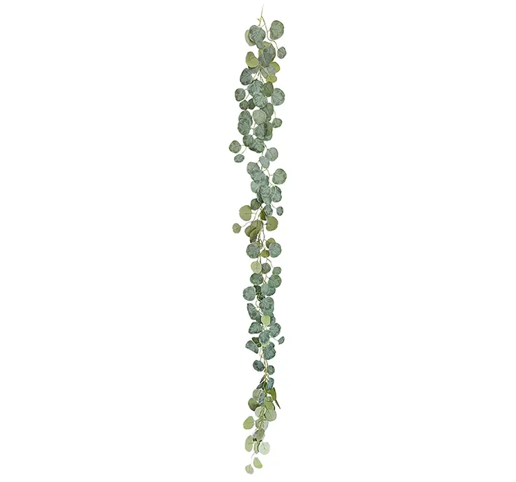 Eukalyptus kunstig ranke af plast i grøn 180cm