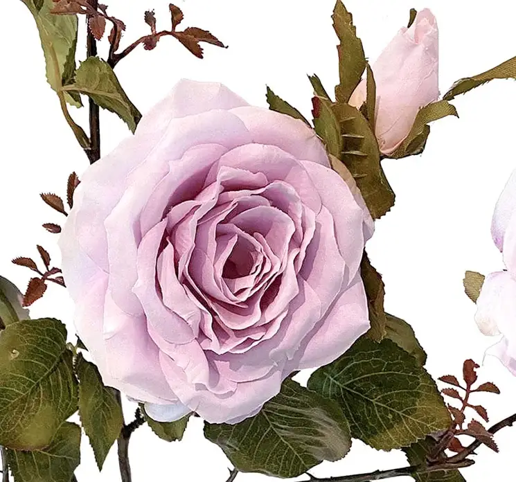 Rosengren chelsea kunstig blomst af kunstsilke i lyserød closeup
