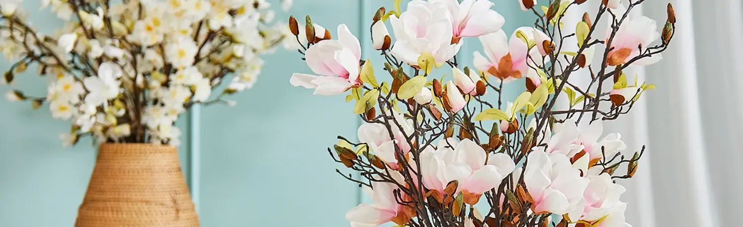 Brøndsholm - kunstige blomstergrene