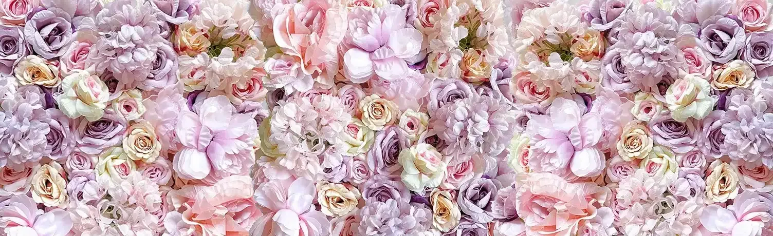 Brøndsholm - kunstige blomstervægge