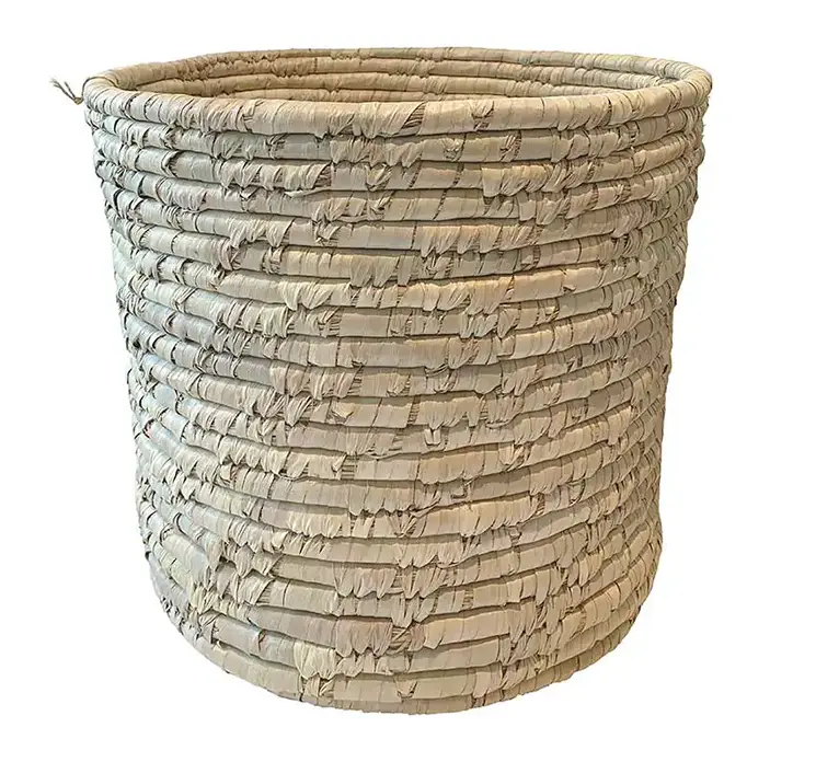 Kurv af søgræs i naturfarvet Ø38cm