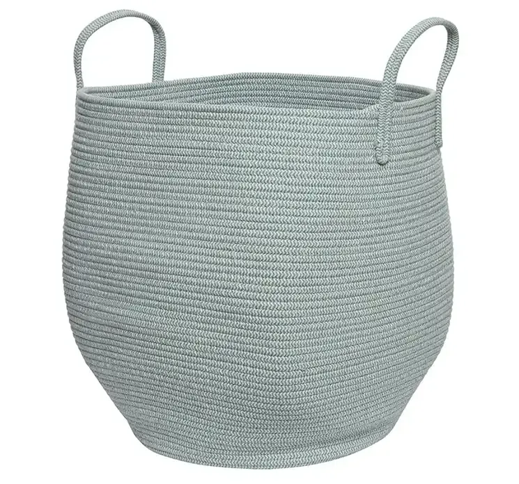 Kurv af søgræs med hanke