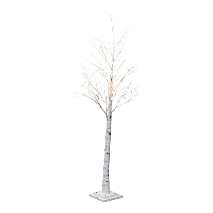 LED birketræ, 150cm, kunstigt træ – Brøndsholm