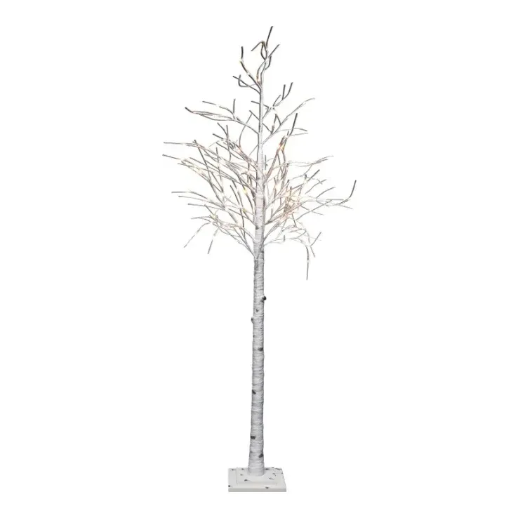 LED birketræ, 200cm, kunstigt træ – Brøndsholm