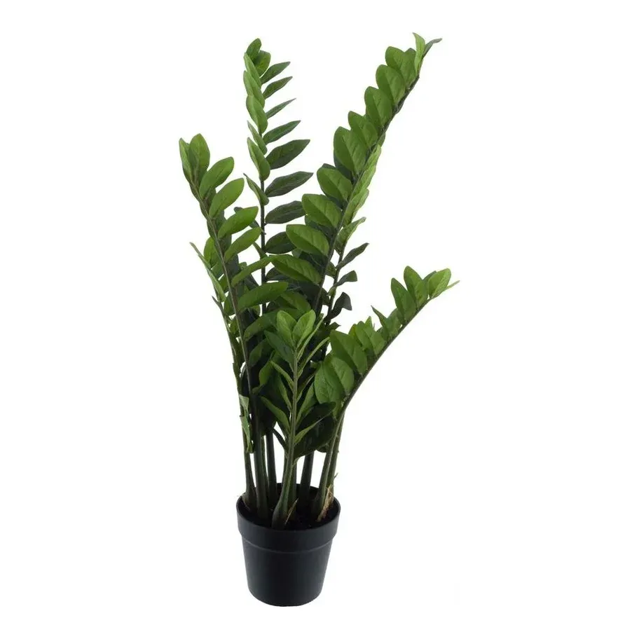 Lykkebregne i potte, 90cm, grøn, kunstig plante – Brøndsholm