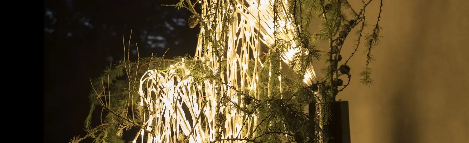 kaskadelys til udendørs og indendørs brug