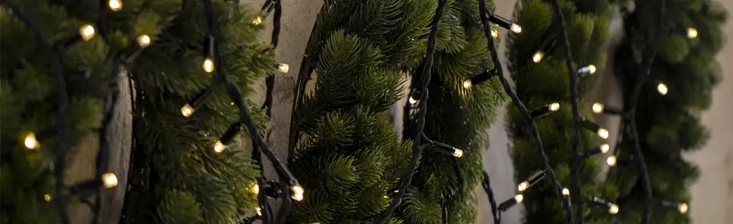 Lyskæder til udendørs og indendørs brug