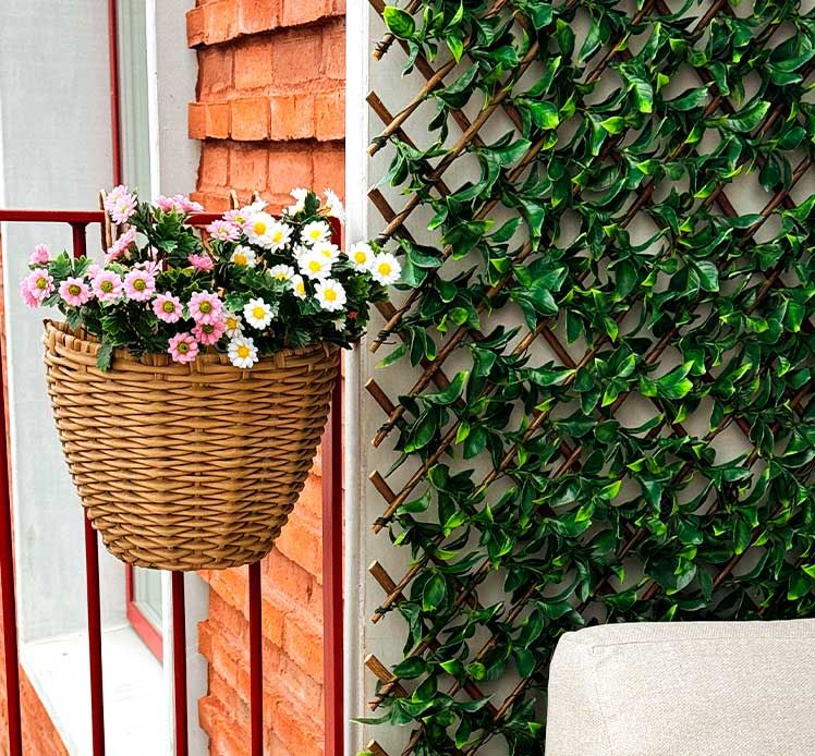 Brøndsholm - kunstig marguerit buket, UV beskyttet