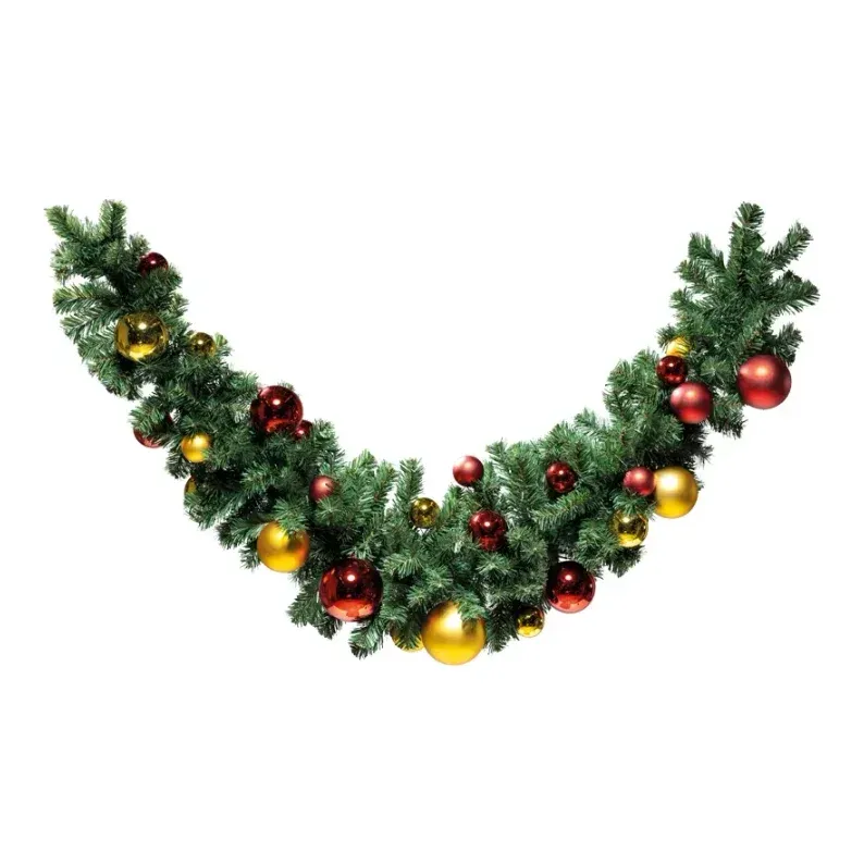 Noble fir-guirlande Deluxe, 180cm, kunstig gran – Brøndsholm