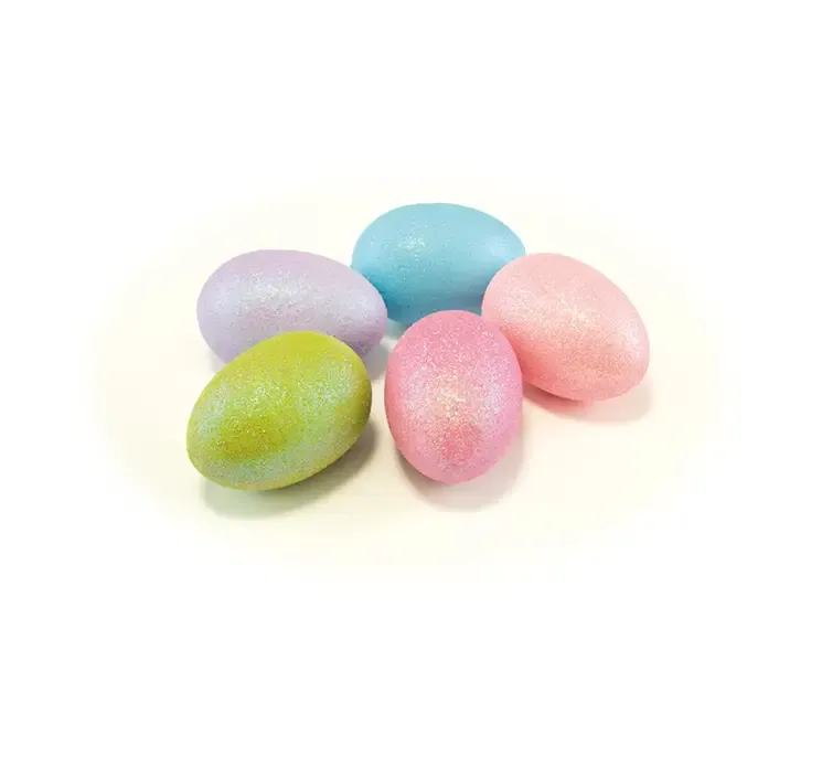 påskeæg med mønster flerfarvet