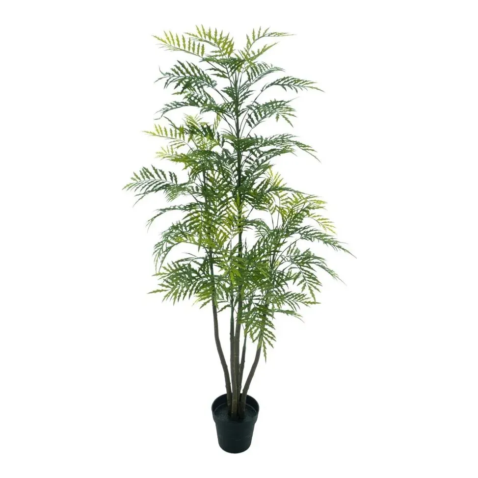 Palme i potte, 180cm, grøn, kunstig plante – Brøndsholm