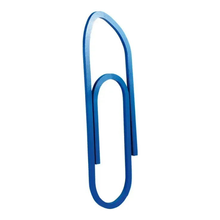 Papirclips, 90x25cm, blå – Brøndsholm