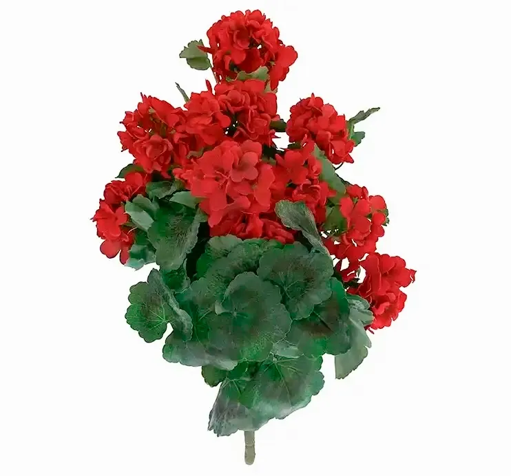 Brøndsholm - Pelargonie buket, 55cm