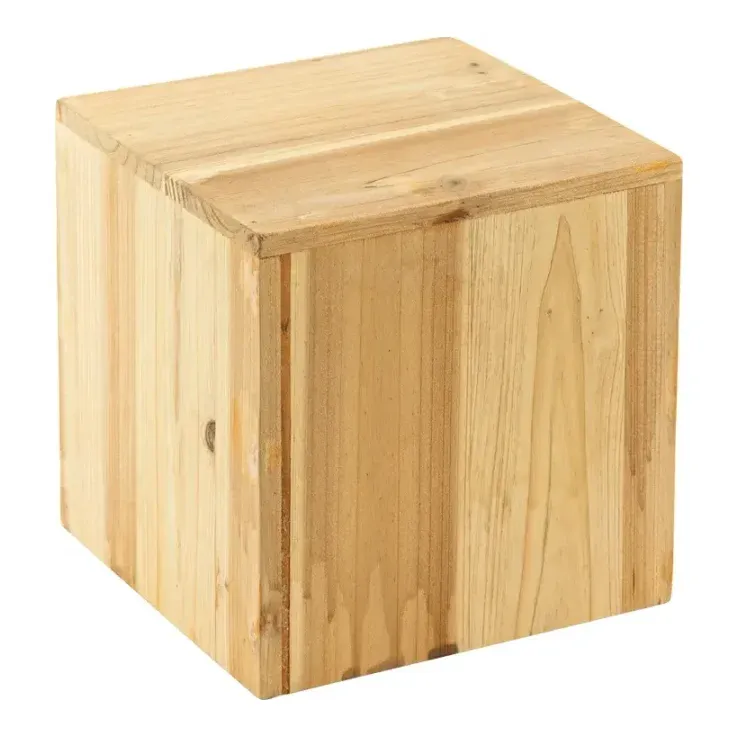 Podie, firkantet, 15x15x15cm – Brøndsholm