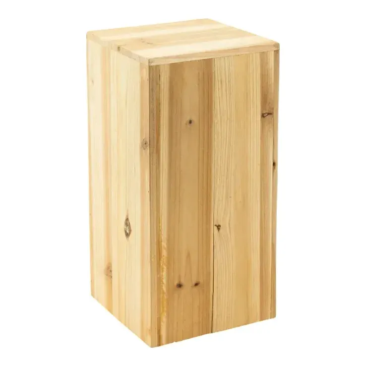 Podie, firkantet, 15x15x30cm – Brøndsholm