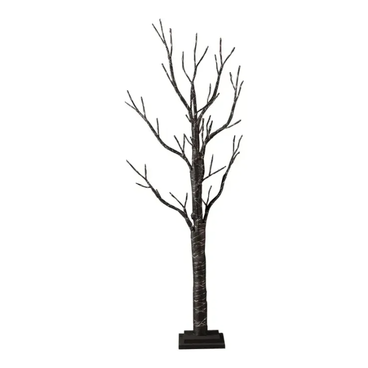 Pyntetræ med LED, 120cm, kunstig plante – Brøndsholm