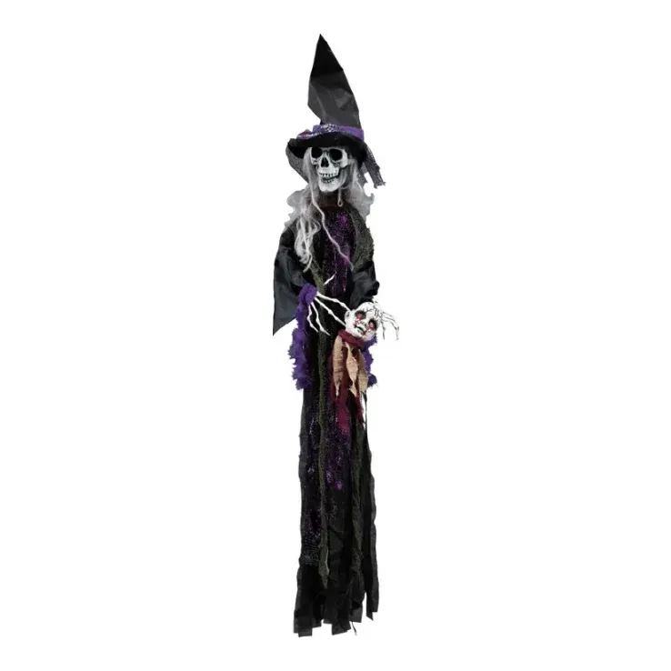 Skelet, 190x108cm, Halloween-figur – Brøndsholm