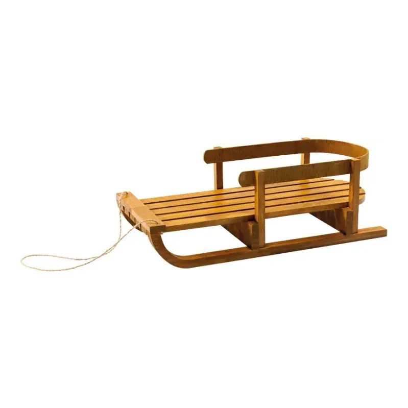 Slæde, 50x23x16cm, julepynt – Brøndsholm