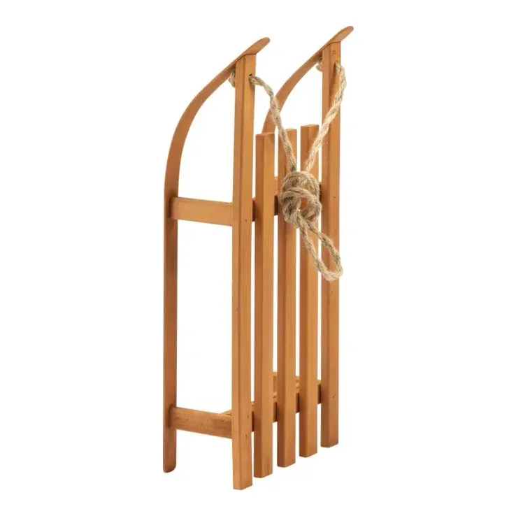 Slæde, foldbar, 50x20x11cm, julepynt – Brøndsholm