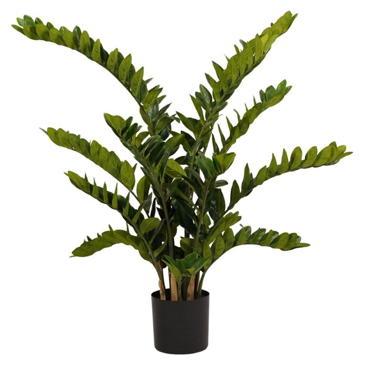 Smaragdblad Zamioculcas 130 cm, kunstig plante - Brøndsholm