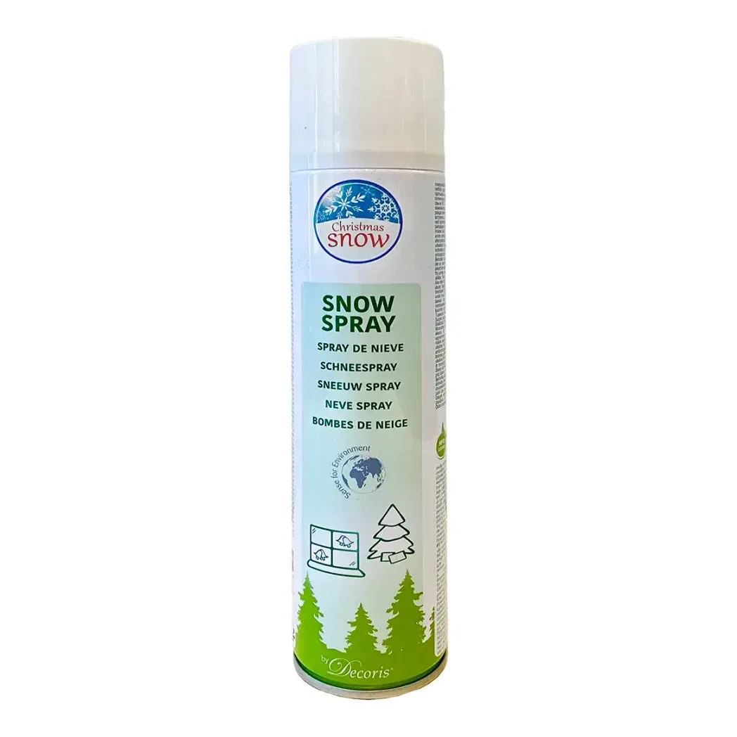 Sne spray i hvid