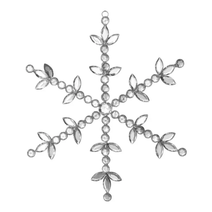 Snefnug, 26cm, julepynt – Brøndsholm