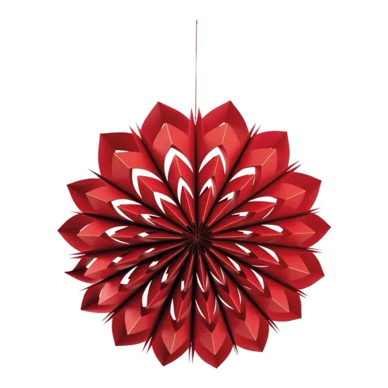 Snefnug, foldbar, Ø60cm, julepynt – Brøndsholm