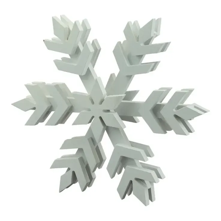 Snefnug, stående, 30x6cm, julepynt – Brøndsholm