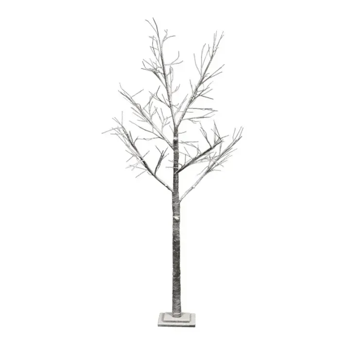 Sneklædt træ, 200cm, julepynt – Brøndsholm