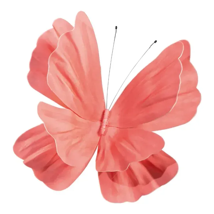 Sommerfugl, 30cm, gul – Brøndsholm
