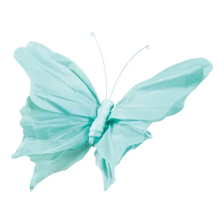 Sommerfugl med klemme, 60x40cm, papir – Brøndsholm