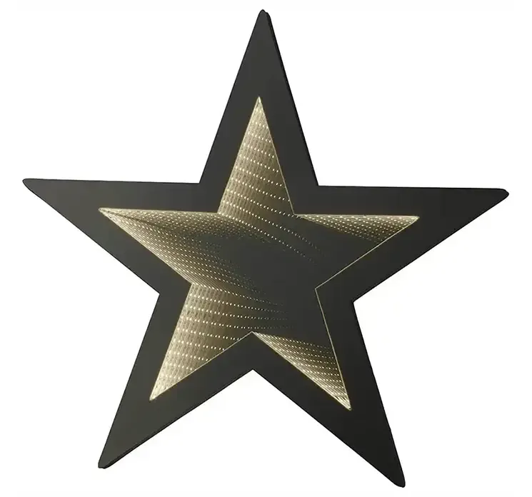 Stjerne med LED infinity lys