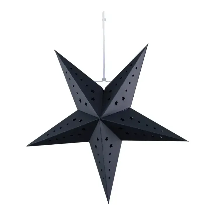Stjerne, foldbar, Ø40cm, kunstig stjerne – Brøndsholm