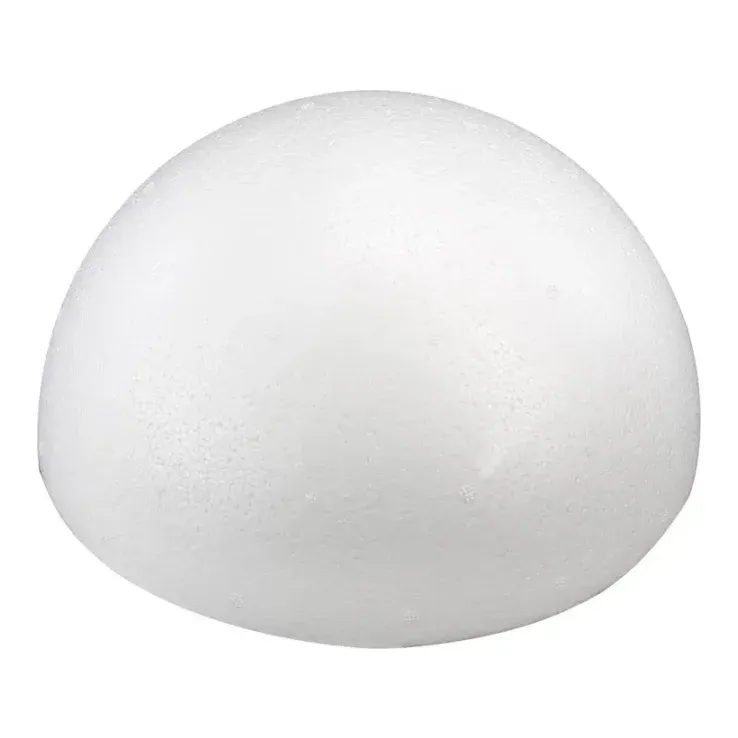 Styropor kugle, Ø20cm, 1 stk = 2 halvdele – Brøndsholm