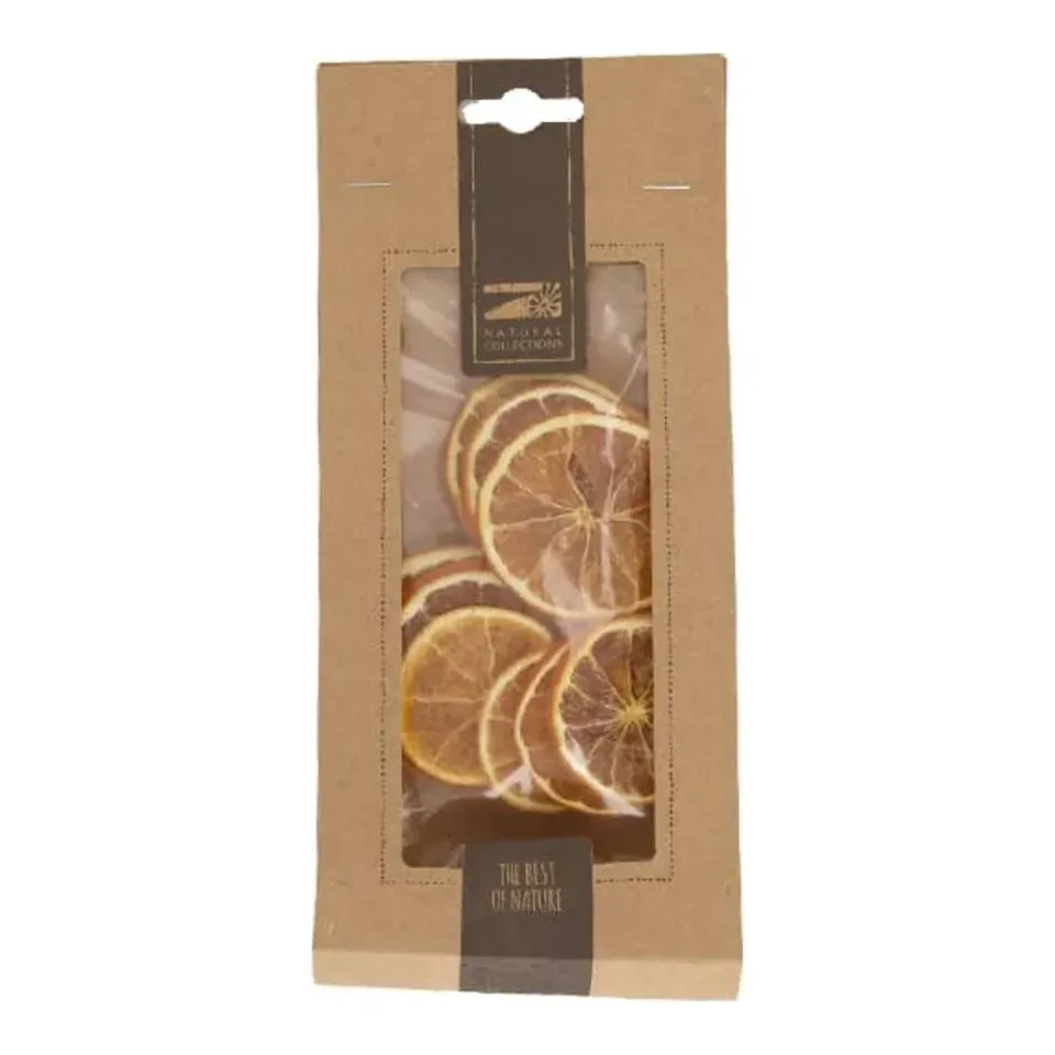 Tørrede appelsinskiver 30g ægte frugt til dekoration – Brøndsholm