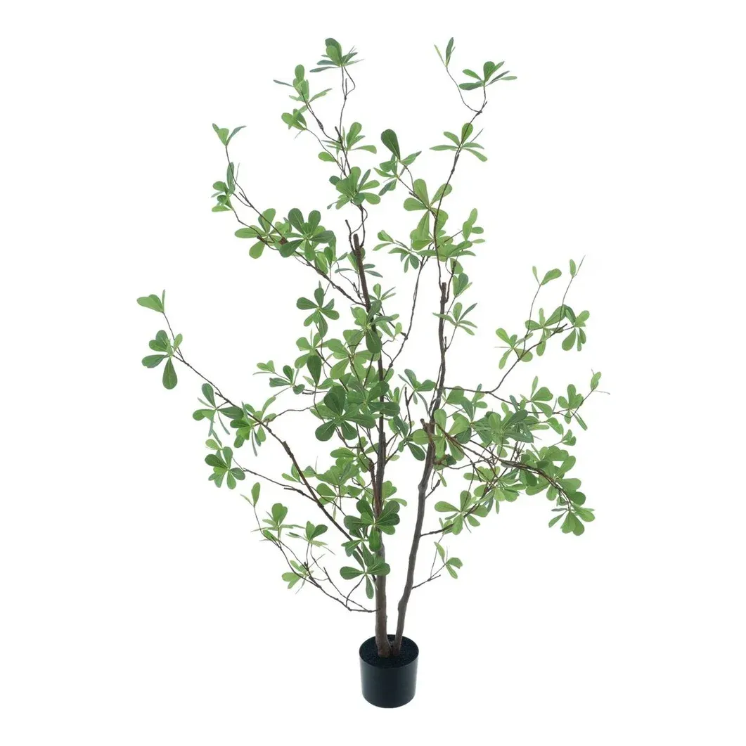 Træ i potte, 150cm, grøn, kunstig plante – Brøndsholm