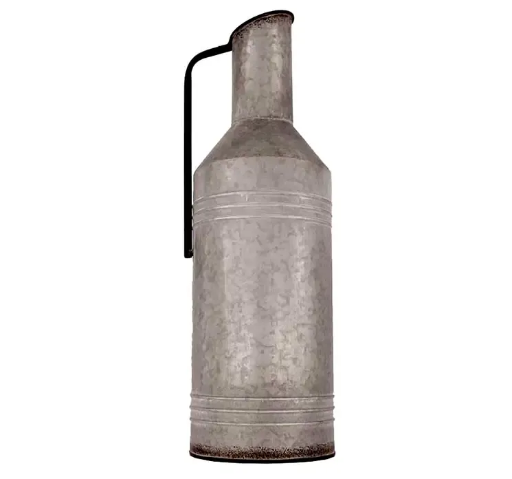 vase kande i grå zink