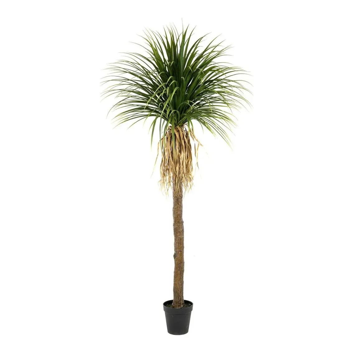 Yucca palme i potte, 260cm, grøn, UV, kunstig plante – Brøndsholm